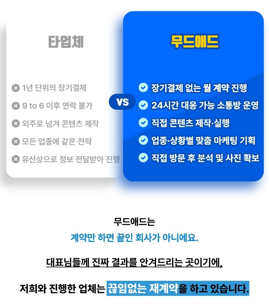 무드애드 신규 광고주 혜택 안내